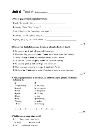 Travel, extreme adjectives