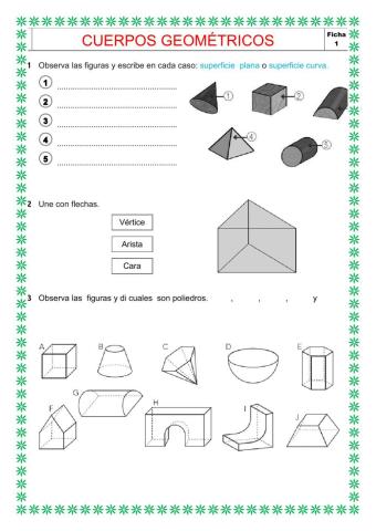 Cuerpos geométricos I