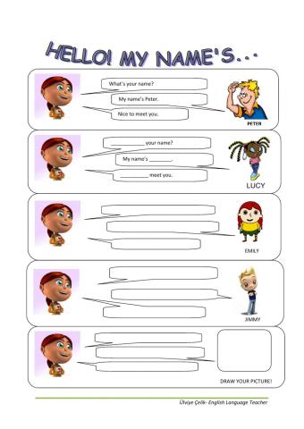 Hello what's your name