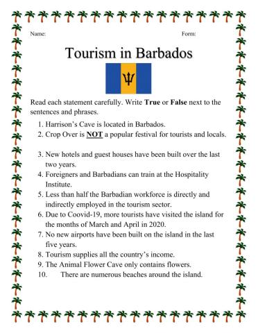 Tourism in Barbados