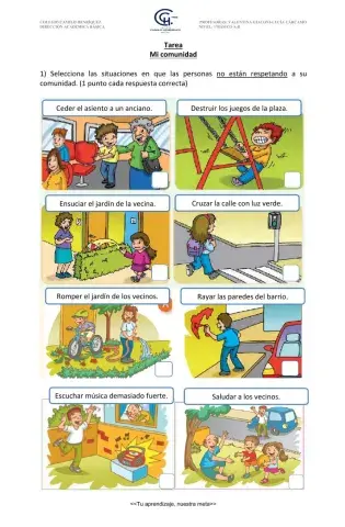Normas en mi comunidad