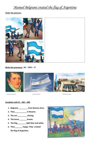 Belgrano and the flag
