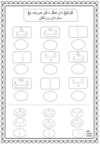 Padanan huruf hijaiyyah