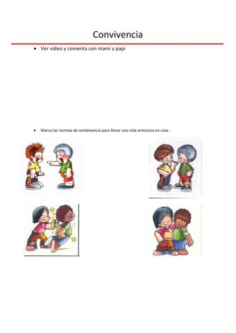 Normas de Comvivencia