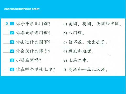 Вопрос-ответ