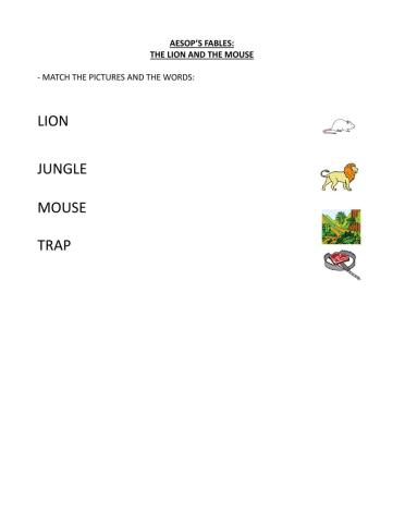 The Lion and the Mouse