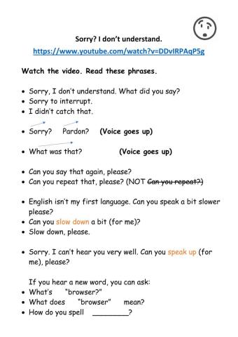 I don't understand. Can you repeat that, please?