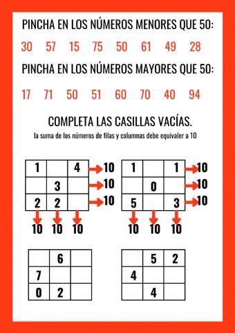 Numeración.