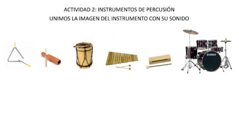 Actividad 2: Instrumentos de Percusión