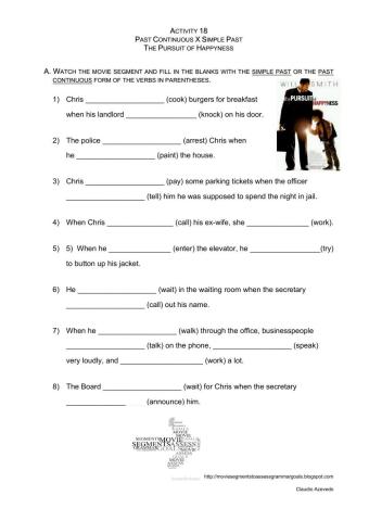 Past simple Vs Past Continuous