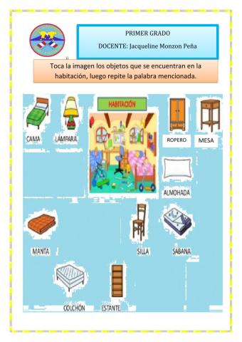 Vocabulario mi habitaciòn