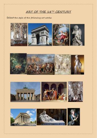 Art of the 18th century