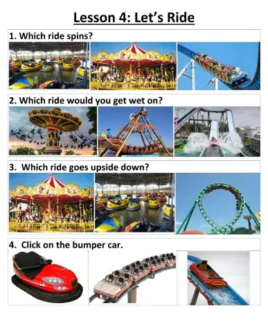 Lesson 4: Let's Ride