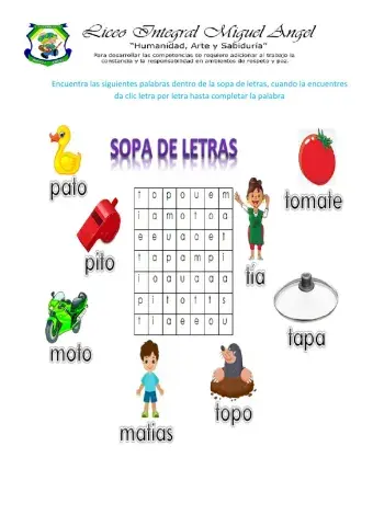 Sopa de letras