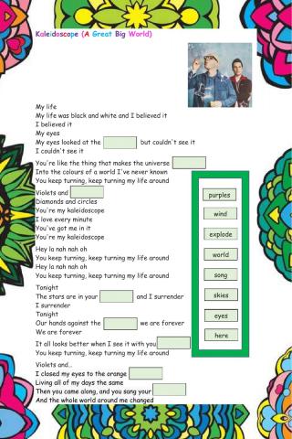 Kaleidoscope ( A Great Big World)