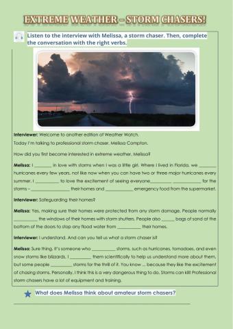 Extreme Weather - Storm Chasers