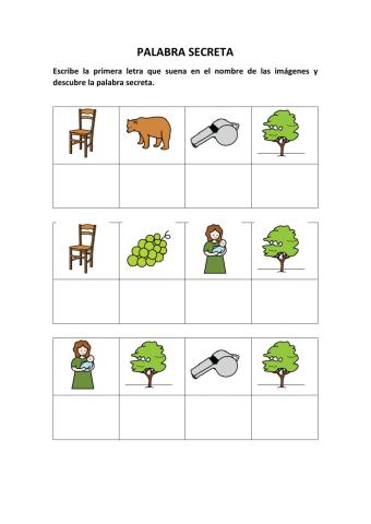 Palabras ocultas con MLP