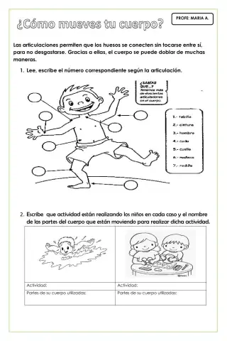 ¿Cómo mueves tu cuerpo?