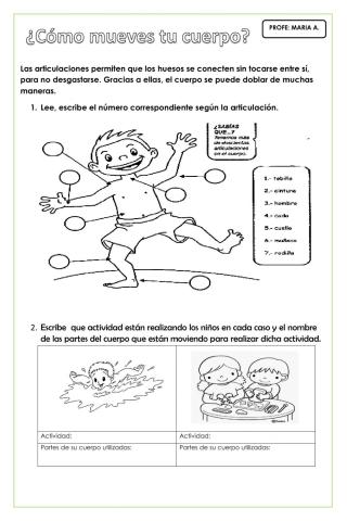 ¿Cómo mueves tu cuerpo?