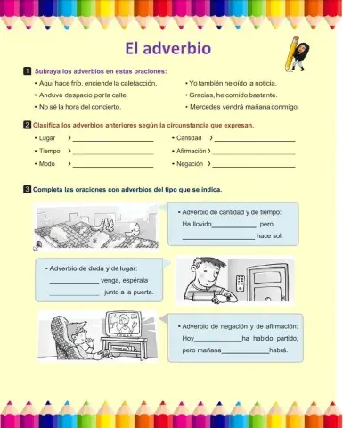 Los adverbios