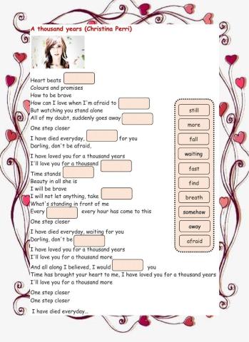 A thousand years (Christina Perri)