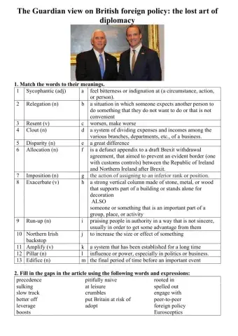 The Guardian view on British foreign policy: the lost art of diplomacy