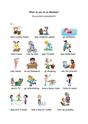 Free time activities