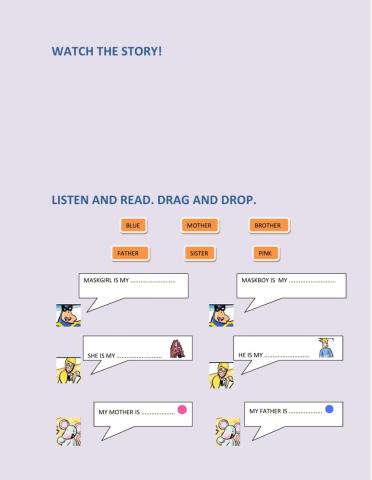 Storytime - My Family