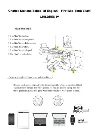 Dickens, children iv test