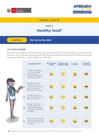 Fruits and vegetables 2