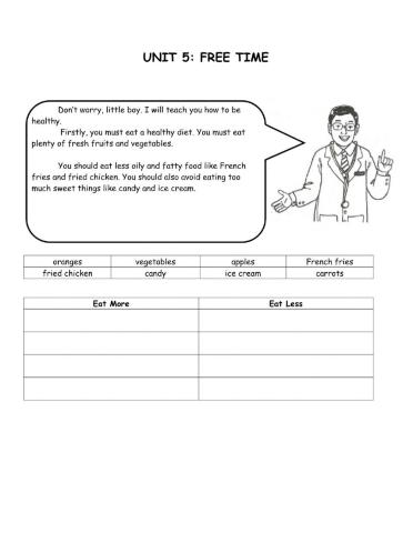 English Year 2 Unit 5