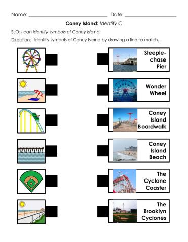 Coney Island: Identify C
