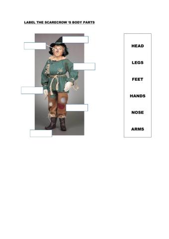 The Scarecrow - Body Parts