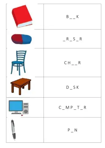 Classroom Objects
