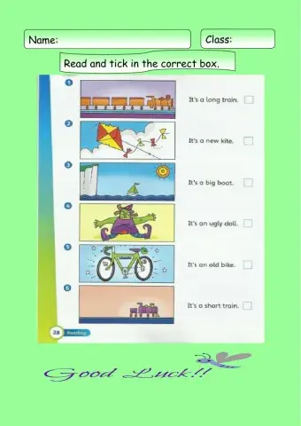 Let's Play - Adjective