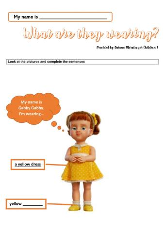 What are they wearing?