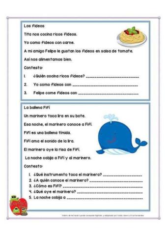 Comprensión lectora