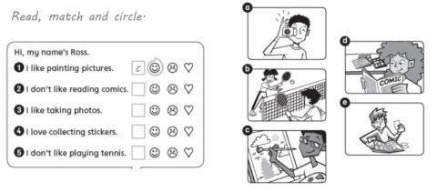 Like - Love  Don't like