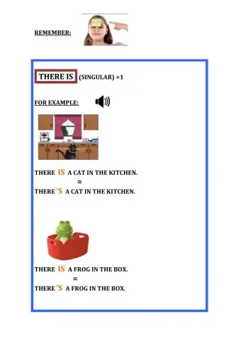 There is and there are- winnie the witch