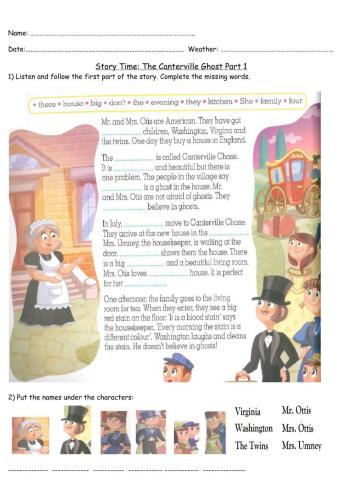 The canterville ghost part1