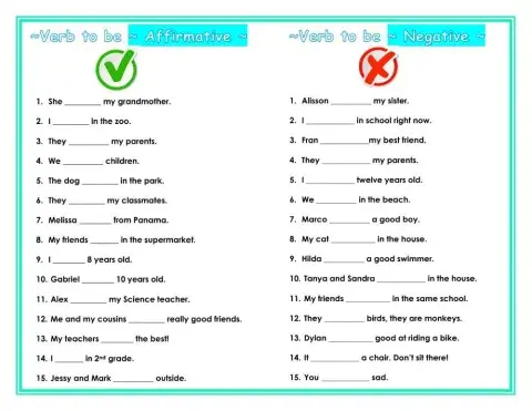 Verb to be - Simple Present