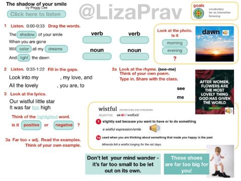 The shadow of Your Smile by Peggy Lee