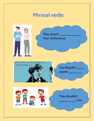 Phrasal verbs