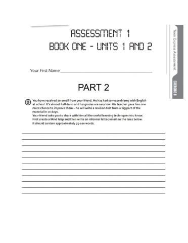Writing assesment B1