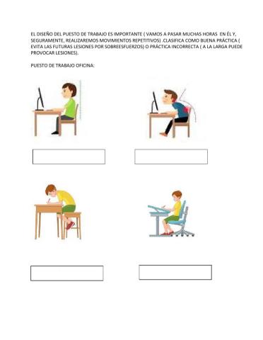 ERGONOMIA: Diseño del puesto de trabajo