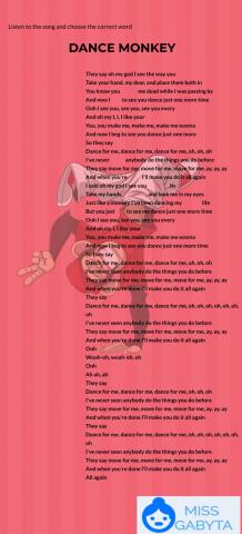 Dance Monkey