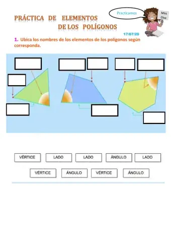 Practica de elementos de un Ángulo
