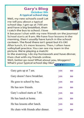 Reading - Gary's blog