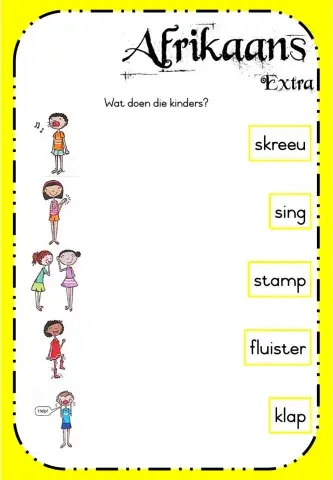 Week 21 - Afrikaans - Monday Extra