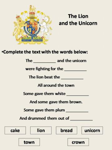 The Lion and the Unicorn